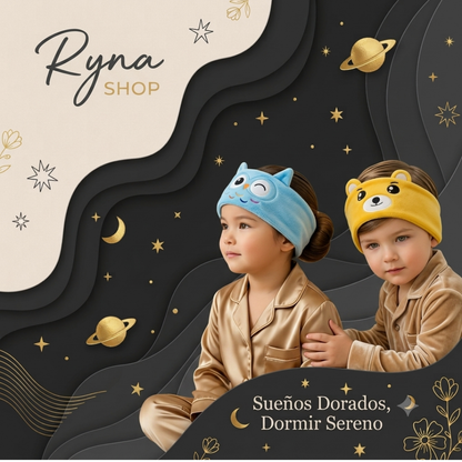 Ryna Shop – Auriculares con Banda para Dormir para Niños